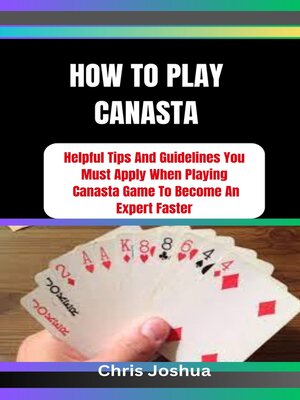 cover image of HOW TO PLAY CANASTA